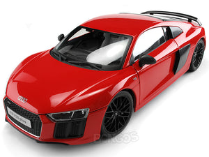 Audi R8 V10 Plus "Exclusive Edition" 1:18 Scale - Maisto Diecast Model Car (Orange)