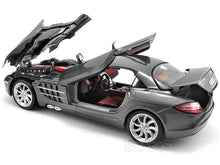 Load image into Gallery viewer, Mercedes-Benz SLR McLaren 1:18 Scale - Maisto Diecast Model Car (Grey)