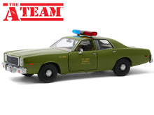 Load image into Gallery viewer, &quot;The A-Team&quot; 1977 Plymouth Fury US 1:24 Scale - Greenlight Diecast Model Car