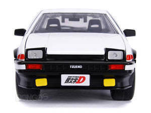 "INITIAL D" 1986 Toyota Trueno AE86 w/ Takumi Figure 1:24 Scale - Jada Diecast Model