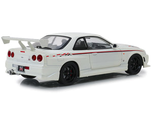 1999 Nissan Skyline R34 GT-R (BNR34) 1:18 Scale - Greenlight Diecast Model  (White)