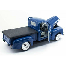 Load image into Gallery viewer, 1948 Ford F-1 Pickup 1:18 Scale - Yatming Diecast Model Car (Blue)