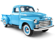 Load image into Gallery viewer, 1950 GMC 150 Pickup 1:18 Scale - Yatming Diecast Model Car (Blue)