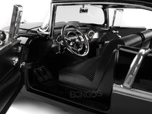 Load image into Gallery viewer, 1955 Chevy Bel Air 1:18 Scale - MotorMax Diecast Model Car (Black)
