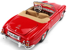 Load image into Gallery viewer, 1955 Mercedes-Benz 190 SL Cabriolet 1:18 Scale - Maisto Diecast Model Car (Red)