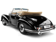 Load image into Gallery viewer, 1955 Mercedes-Benz 300S Cabriolet 1:18 Scale - Maisto Diecast Model Car (Black)