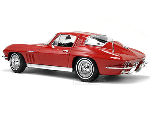 1965 Chevy Corvette Stingray 1:18 Scale - Maisto Diecast Model Car (Red)