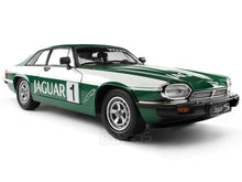 Load image into Gallery viewer, 1975 Jaguar XJS Coupe #1 &quot;Jaguar Racing&quot; 1:18 Scale - Yatming Diecast Model Car (Green)