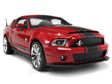 Load image into Gallery viewer, 2010 Shelby GT500 &quot;Super Snake&quot; 1:18 Scale - Shelby Collectables Diecast Model Car (Red)