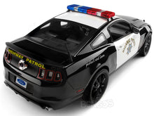 Load image into Gallery viewer, 2013 Ford Mustang Boss 302 &quot;Highway Patrol&quot; 1:18 Scale - Shelby Collectables Diecast Model Car (B/W)