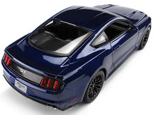 Load image into Gallery viewer, 2015 Ford Mustang GT 1:18 Scale - Maisto Diecast Model Car (Blue)