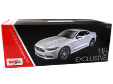 Load image into Gallery viewer, 2015 Ford Mustang GT &quot;Exclusive Edition&quot; 1:18 Scale - Maisto Diecast Model Car (Blue)