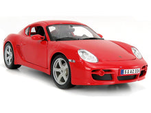 Load image into Gallery viewer, Porsche Cayman S 1:18 Scale - Maisto Diecast Model Car (Red)