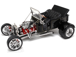 1923 Ford Model T "T-Bucket" 1:18 Scale - Yatming Diecast Model Car (Black)
