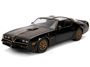 "Smokey and the Bandit" 1977 Pontiac Trans Am (T/A) Firebird w/ Buckle 1:24 Scale - Jada Diecast Model Car