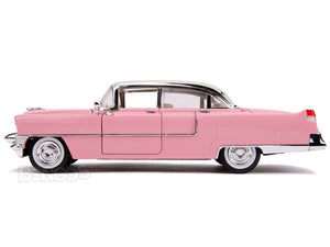 "ELVIS" - 1955 Cadillac Fleetwood w/ Elvis Figure 1:24 Scale - Jada Diecast Model