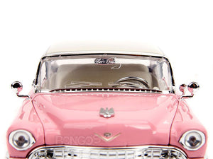 "ELVIS" - 1955 Cadillac Fleetwood w/ Elvis Figure 1:24 Scale - Jada Diecast Model