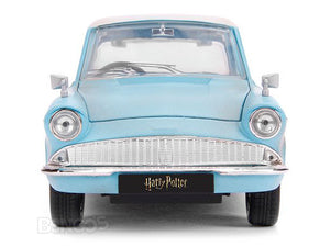 "Harry Potter" - 1959 Ford Anglia w/ Harry Potter Figure 1:24 Scale - Jada Diecast Model