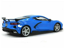 Load image into Gallery viewer, 2020 Chevy Corvette Stingray C8 1:18 Scale - Maisto Diecast Model (Blue)