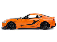 Load image into Gallery viewer, &quot;Fast &amp; Furious&quot; Han&#39;s 2020 Toyota Supra 1:24 Scale - Jada Diecast Model Car (Orange)