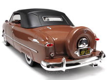 Load image into Gallery viewer, 1950 Ford Convertible (Top Up) 1:18 Scale - Maisto Diecast Model Car (Brown)