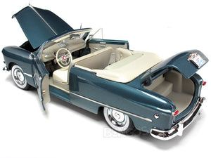 1949 Ford Convertible 1:18 Scale - Maisto Diecast Model Car (Turquoise)