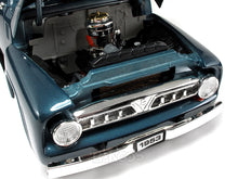 Load image into Gallery viewer, 1953 Ford F-100 Pickup 1:18 Scale - Yatming Diecast Model Car (Blue)