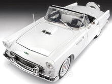 Load image into Gallery viewer, 1956 Ford Thunderbird Roadster 1:18 Scale - MotorMax Diecast Model Car (White)