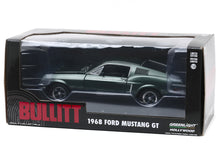 Load image into Gallery viewer, &quot;BULLITT&quot; 1968 Ford Mustang Fastback 1:24 Scale - Greenlight Diecast Model Car (Green)