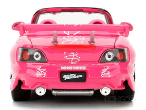 "Fast & Furious" Suki's Honda S2000 1:24 Scale - Jada Diecast Model Car (Pink)