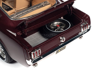 1965 Ford Mustang GT 2+2 1:18 Scale - AutoWorld Diecast Model Car