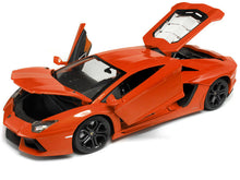 Load image into Gallery viewer, Lamborghini Aventador LP700-4 1:18 Scale - Bburago Diecast Model (Orange)
