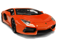 Load image into Gallery viewer, Lamborghini Aventador LP700-4 1:18 Scale - Bburago Diecast Model (Orange)