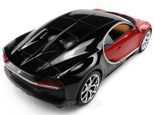 Bugatti Chiron 1:18 Scale - Bburago Diecast Model Car (Red)