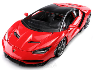 Lamborghini Centenario LP770-4 1:18 Scale - Maisto Diecast Model Car (Red)