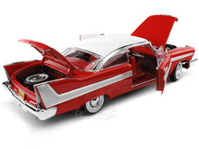 Load image into Gallery viewer, &quot;Christine&quot; 1958 Plymouth Fury (Daytime) 1:18 Scale - AutoWorld Diecast Model Car (Red)