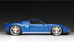 "Fast & Furious" Ford GT 1:24 Scale - Jada Diecast Model Car (Blue)