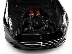 Ferrari California T 1:18 Scale - Bburago Diecast Model Car (Black Top Up)