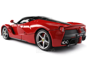 Ferrari LaFerrari "Signature Series" 1:18 Scale - Bburago Diecast Model Car (Red)