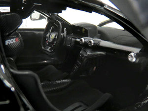 Ferrari FXX-K #44 "Signature Series" 1:18 Scale - Bburago Diecast Model Car (Black)