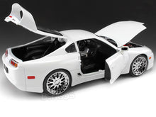 Load image into Gallery viewer, &quot;Fast &amp; Furious&quot; Brian&#39;s Toyota Supra 1:24 Scale - Jada Diecast Model Car (White)