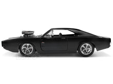 Load image into Gallery viewer, &quot;Fast &amp; Furious&quot; Dom&#39;s 1970 Dodge Charger R/T 1:24 Scale - Jada Diecast Model Car (Matt Black)