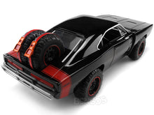 Load image into Gallery viewer, &quot;Fast &amp; Furious&quot; Dom&#39;s 1970 Dodge Charger R/T 1:24 Scale - Jada Diecast Model Car (Gloss Black/4x4)