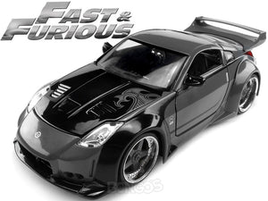 "Fast & Furious" DK's Nissan 350Z 1:24 Scale - Jada Diecast Model Car (Grey)