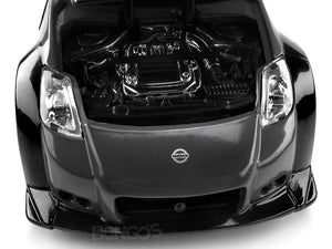 "Fast & Furious" DK's Nissan 350Z 1:24 Scale - Jada Diecast Model Car (Grey)