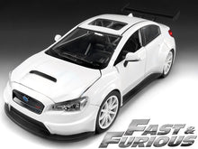 Load image into Gallery viewer, &quot;Fast &amp; Furious&quot; Mr Little Nobody&#39;s Subaru WRX STI 1:24 Scale - Jada Diecast Model Car (White)