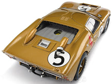 Load image into Gallery viewer, 1966 Ford GT-40 (GT40) Mk II #5 Le Mans Bucknum/Hutcherson 1:18 Scale - Shelby Collectables Diecast Model Car (Gold)