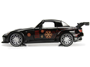"Fast & Furious" Johnny's Honda S2000 1:24 Scale - Jada Diecast Model Car (Black)