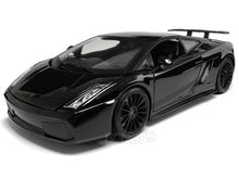Load image into Gallery viewer, Lamborghini Gallardo Superleggera 1:18 Scale - Maisto Diecast Model Car (Black)