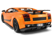 Load image into Gallery viewer, Lamborghini Gallardo Superleggera 1:18 Scale - Maisto Diecast Model Car (Orange)
